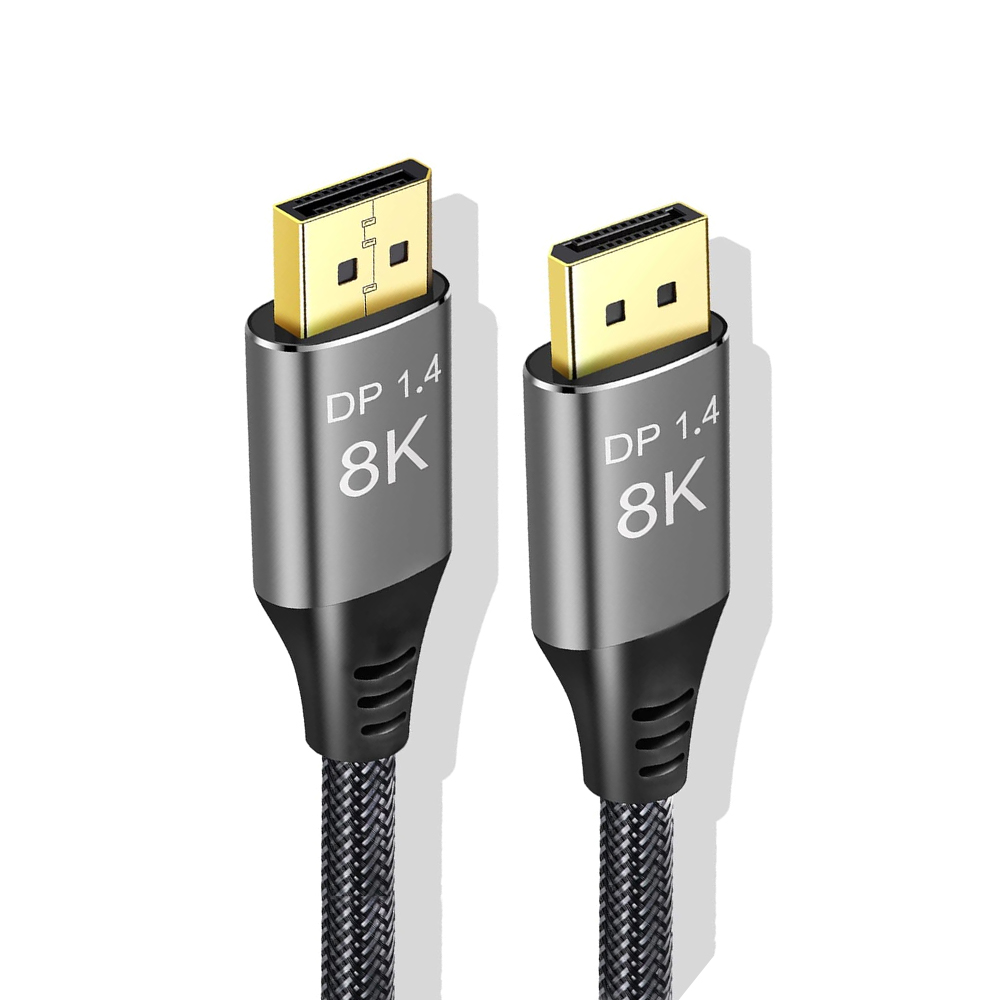 8K 60Hz DisplayPort 1.4 Cable, dp 1.4 cable, 8k 60hz dp cable