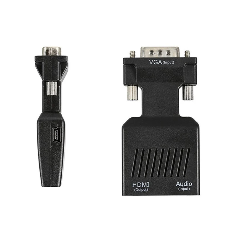 VGA Male to HDMI Female Adapter