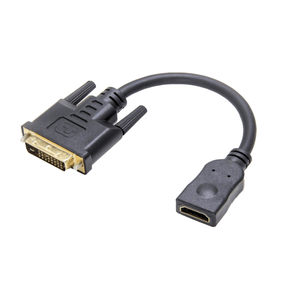 DVI Male to HDMI Female Birectional Adapter