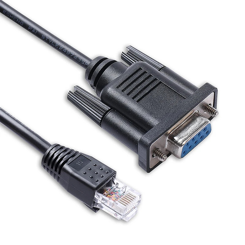 RJ45 Male to RS232 Female Cable,RS232 Cable