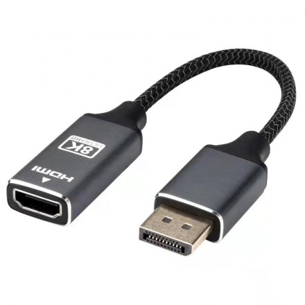 8K 60Hz DP to HDMI 2.1 Adapter