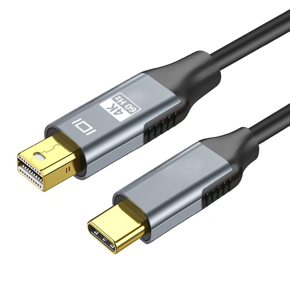 USB C to Mini DP Cable 4k@60Hz,USB C to Mini DP Cable