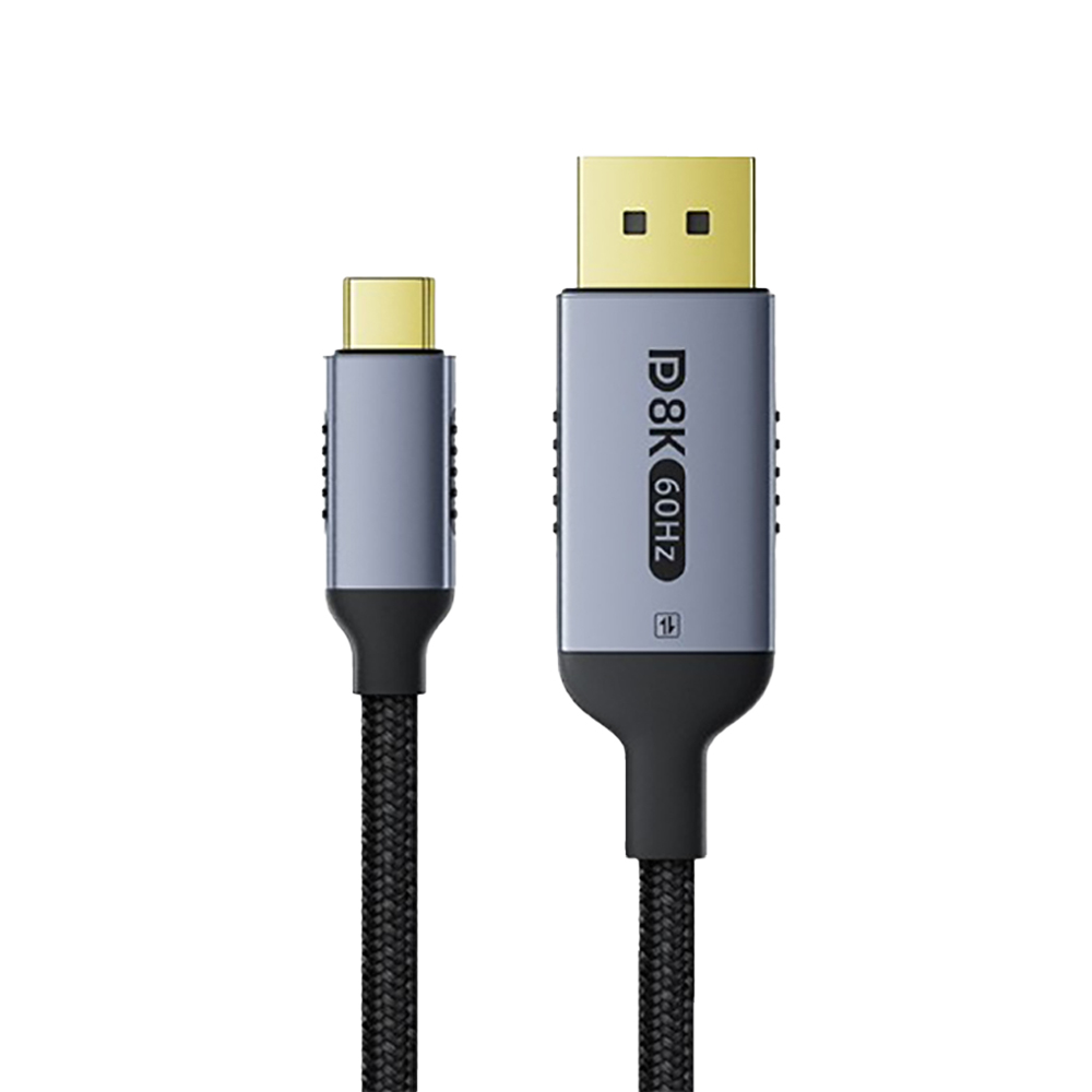 USB C to DP Male Cable Bidirectional 8K 60hz