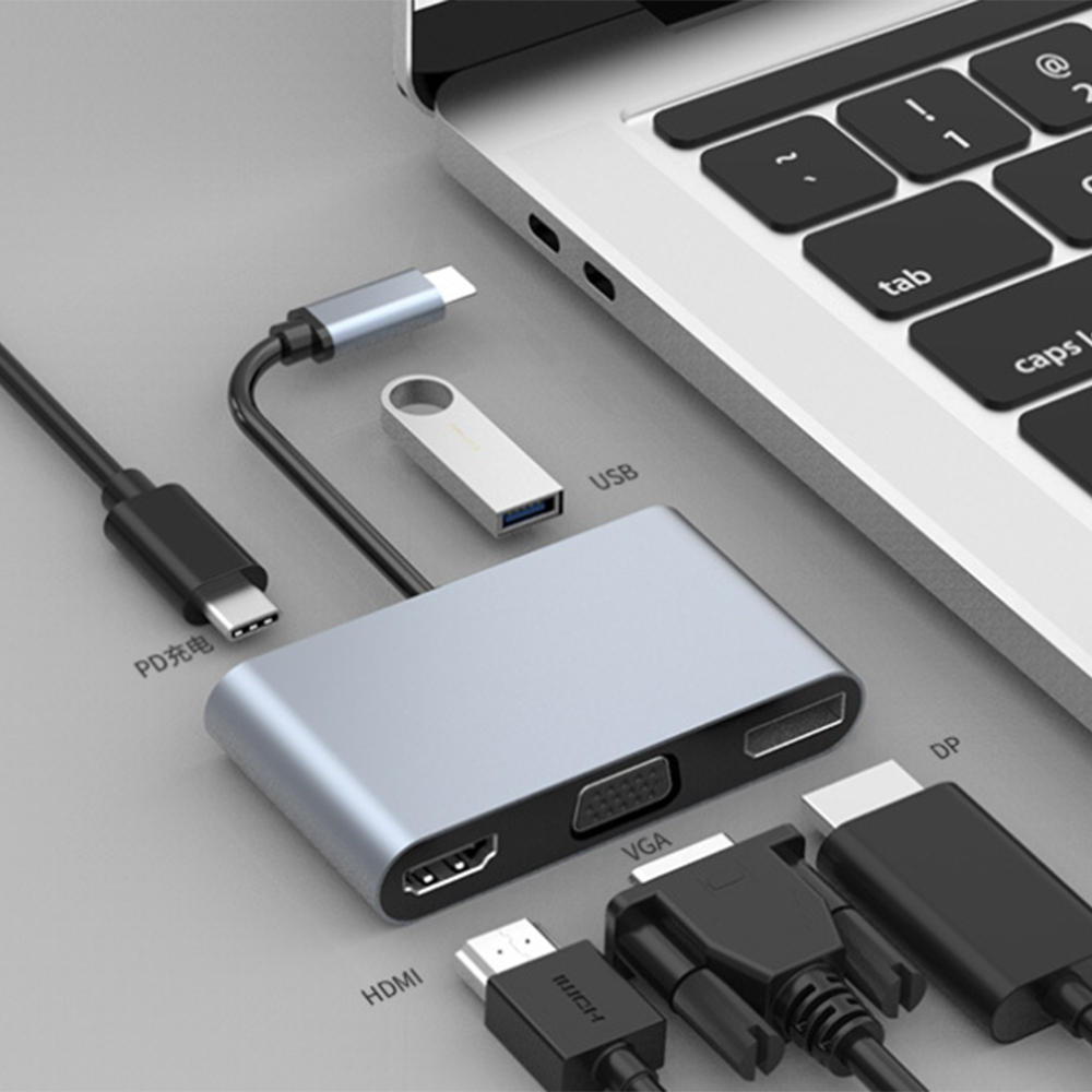 5 in 1 USB C Docking Station