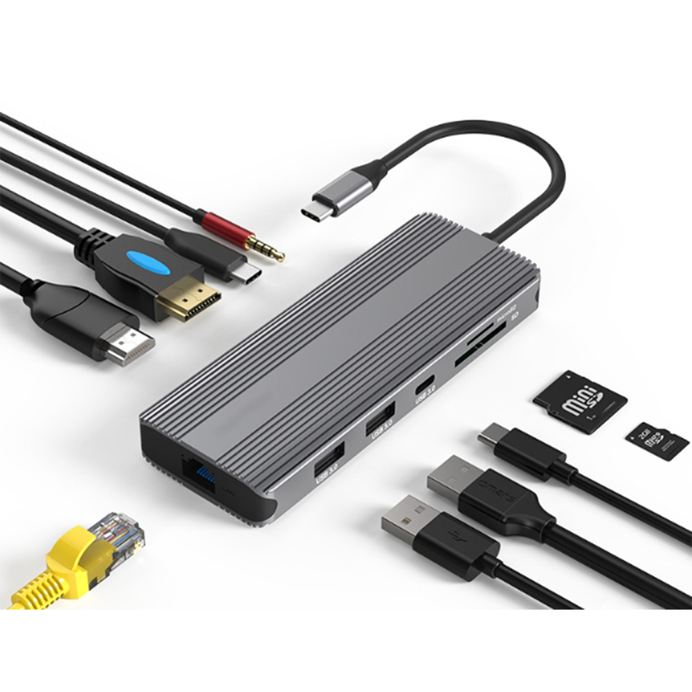 10 in 1 USB C Docking Station