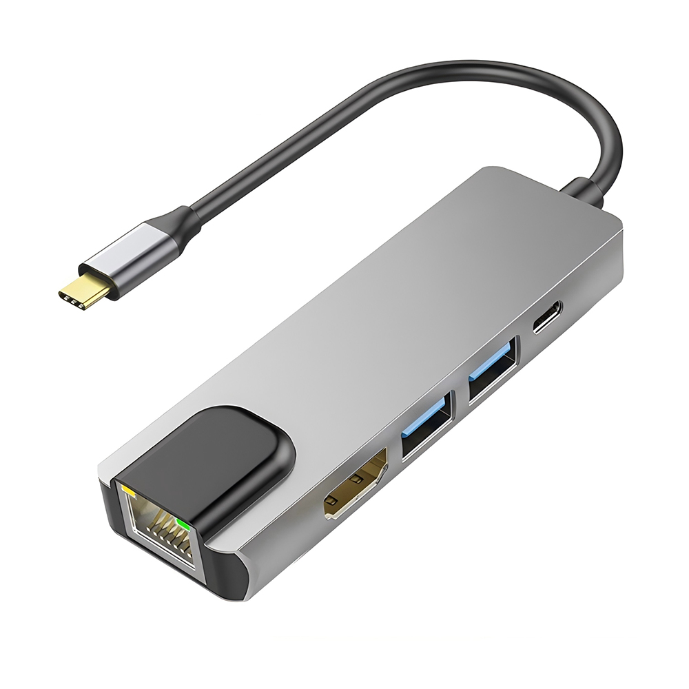 5 in 1 USB C Docking Station