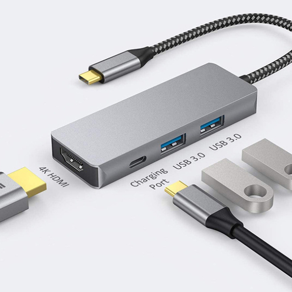 4 in 1 USB C Docking Station