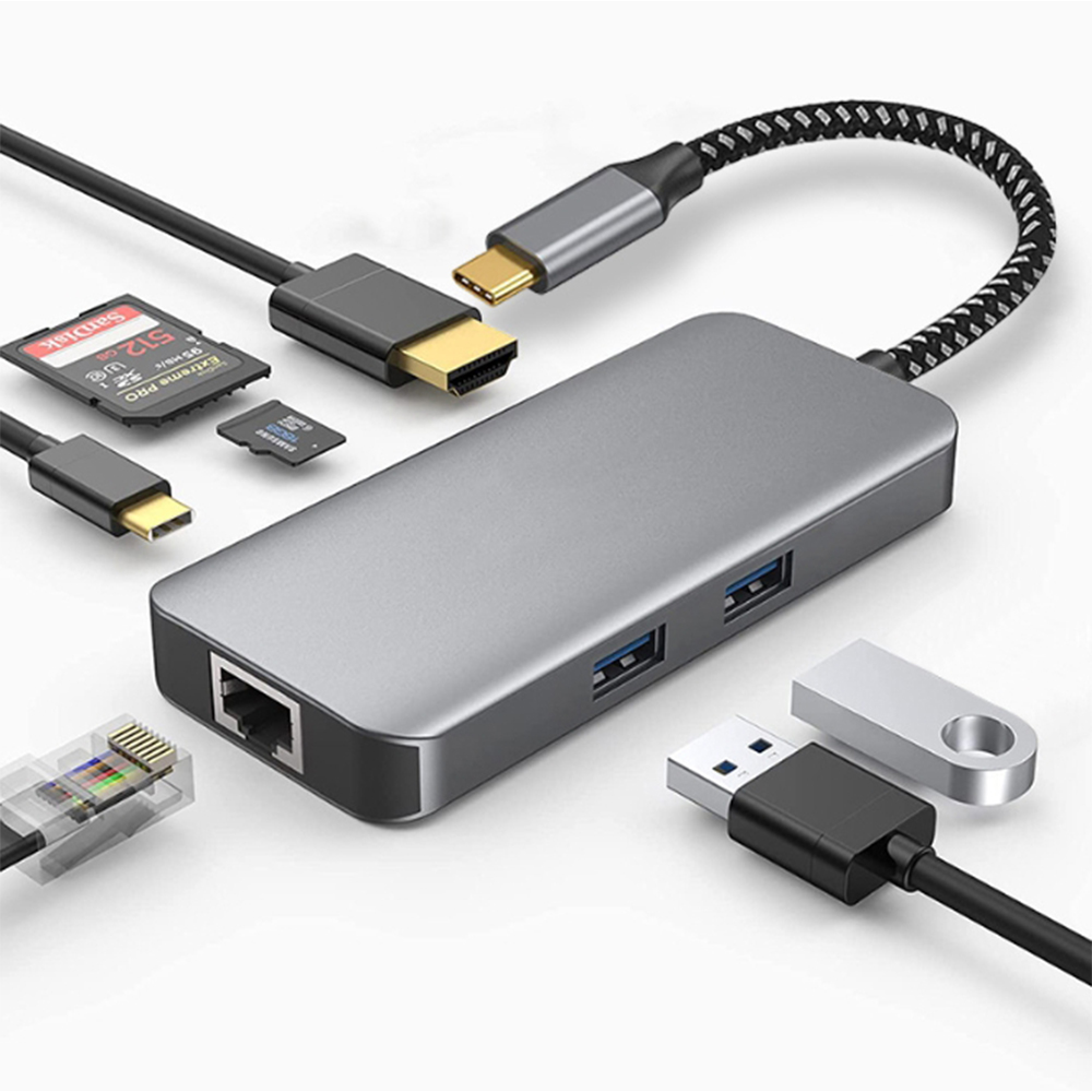 7 in 1 USB C Docking Station	