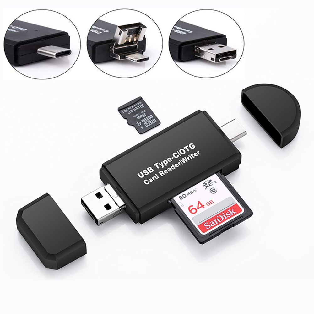 3 in 1 Card Reader 2.0